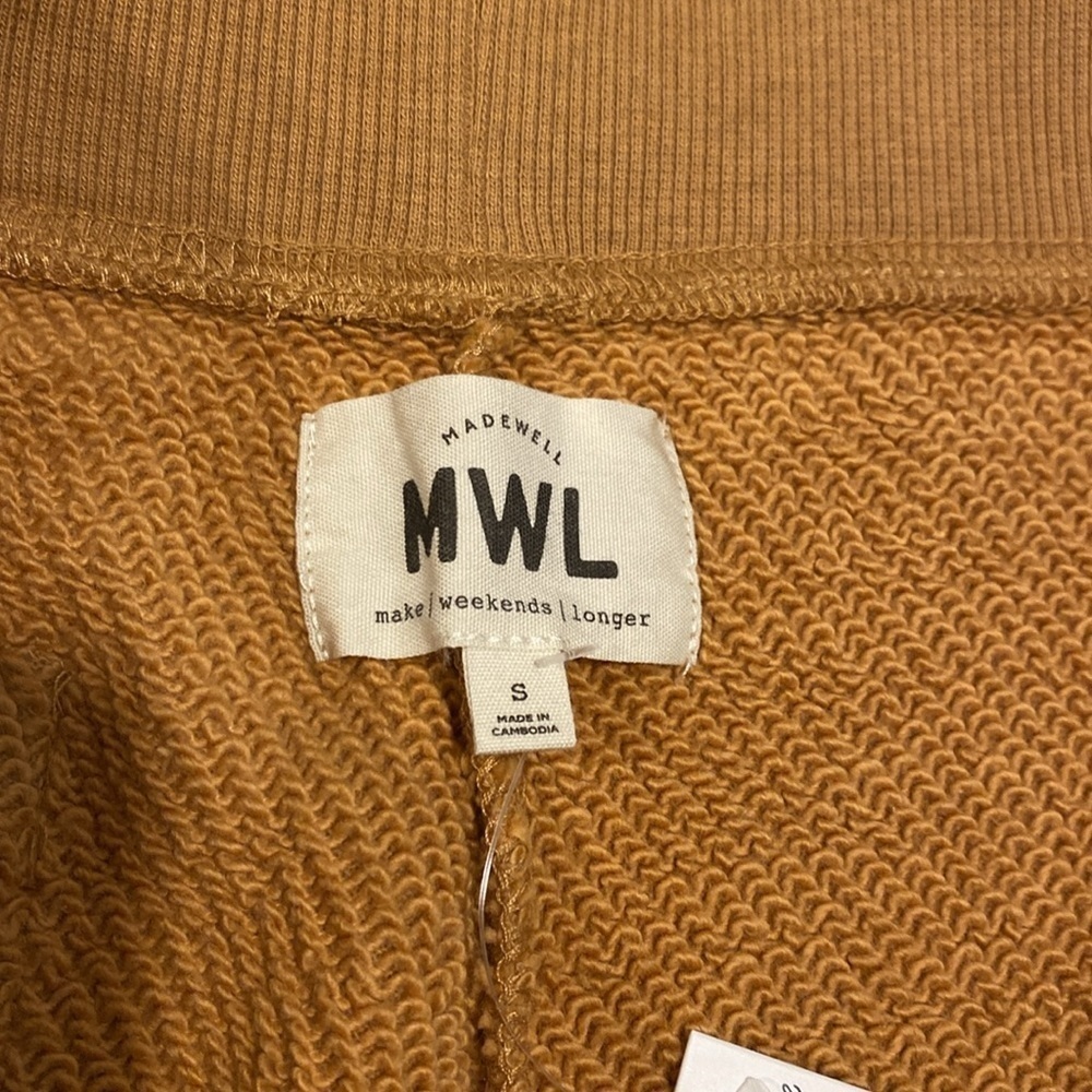 MADEWELL • MWL Airyterry Stitched Pocket Sweat Shorts - Picture 11 of 13